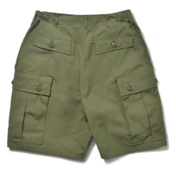 Shorts-The Real McCoy's Jungle Fatigue Shorts (Model 220) 150 Olive