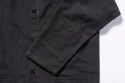 Shirts-The Real McCoy's Junk Force Pajama Shirt Black