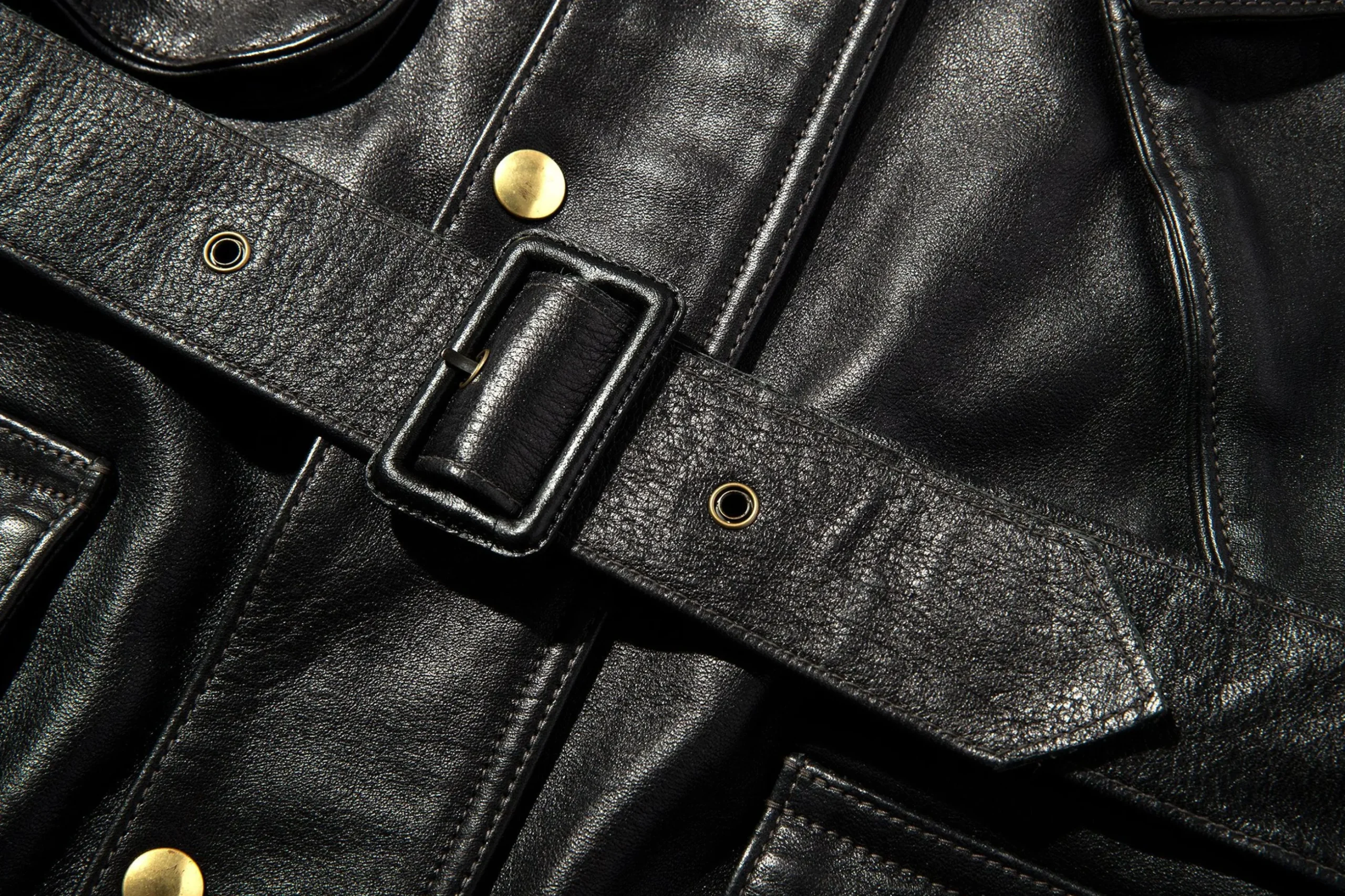 Leather-Joe McCoy Leather Enduro Trial Jacket Black