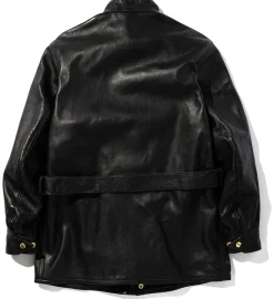 Leather-Joe McCoy Leather Enduro Trial Jacket Black