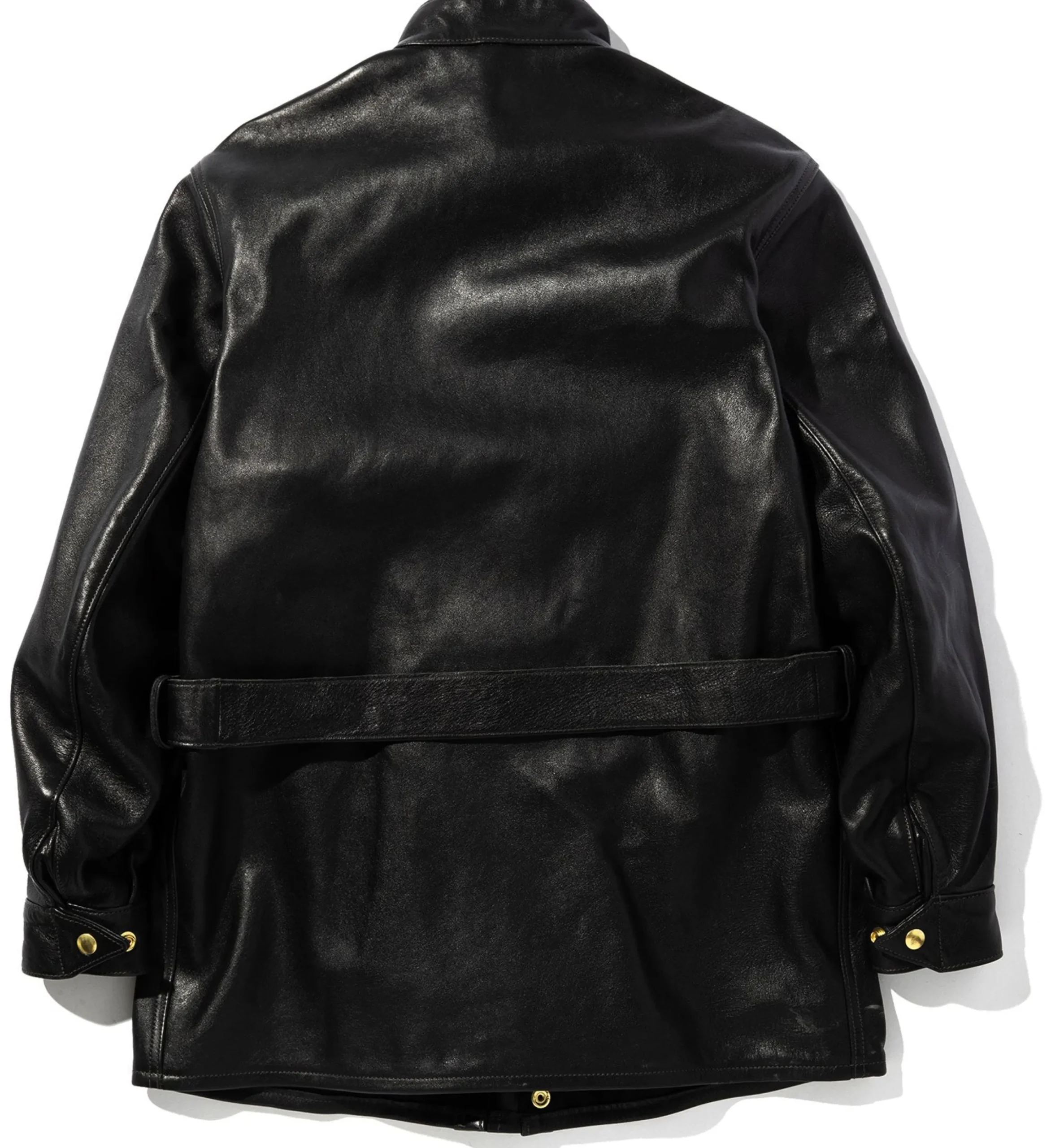 Leather-Joe McCoy Leather Enduro Trial Jacket Black