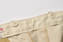 Pants-Joe McCoy Linen Atelier Trousers 041 Beige