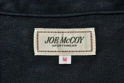 Shirts-Joe McCoy Linen Open Collar Shirt 140 Navy