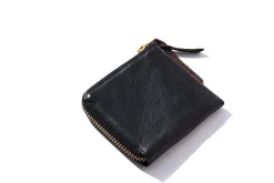 Leather Goods-The Real McCoy's Mccoy'S Horsehide Wallet Black
