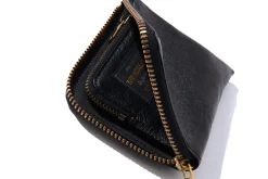 Leather Goods-The Real McCoy's Mccoy'S Horsehide Wallet Black