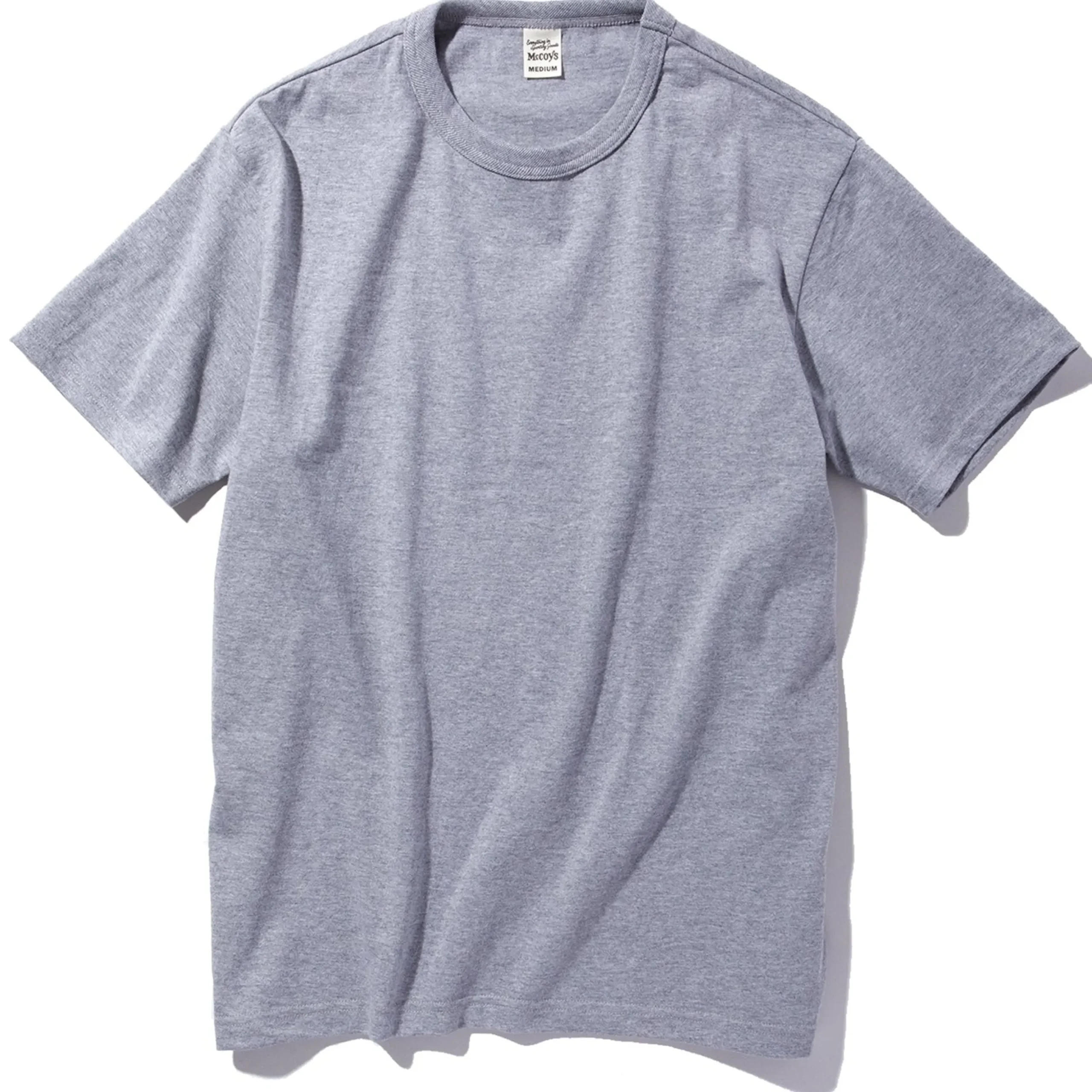 T-Shirts-Joe McCoy Mccoy'S 2Pcs Pack Tee 020 Grey