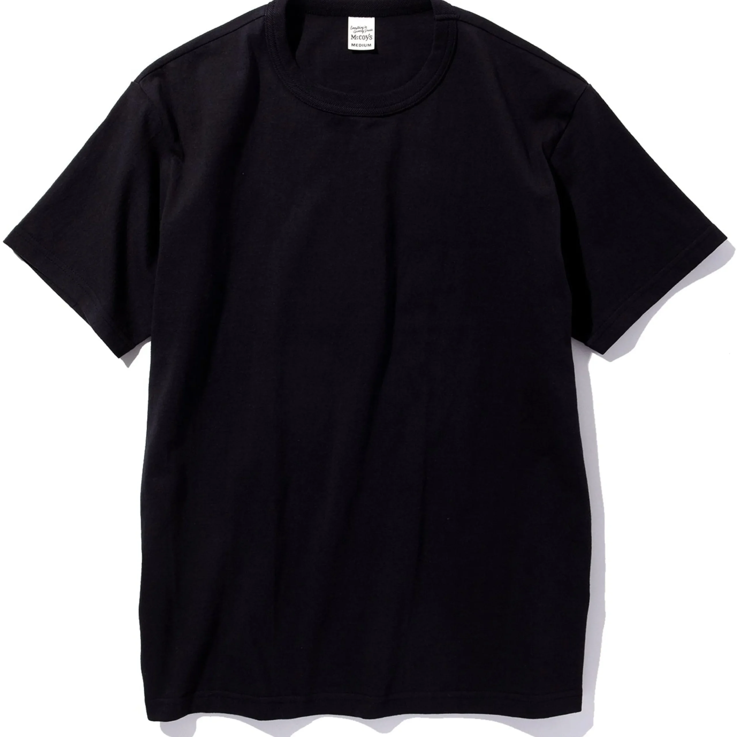 T-Shirts-Joe McCoy Mccoy'S 2Pcs Pack Tee 030 Black