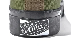 Footwear-The Real McCoy's Military Canvas Training Shoes 160 Olive