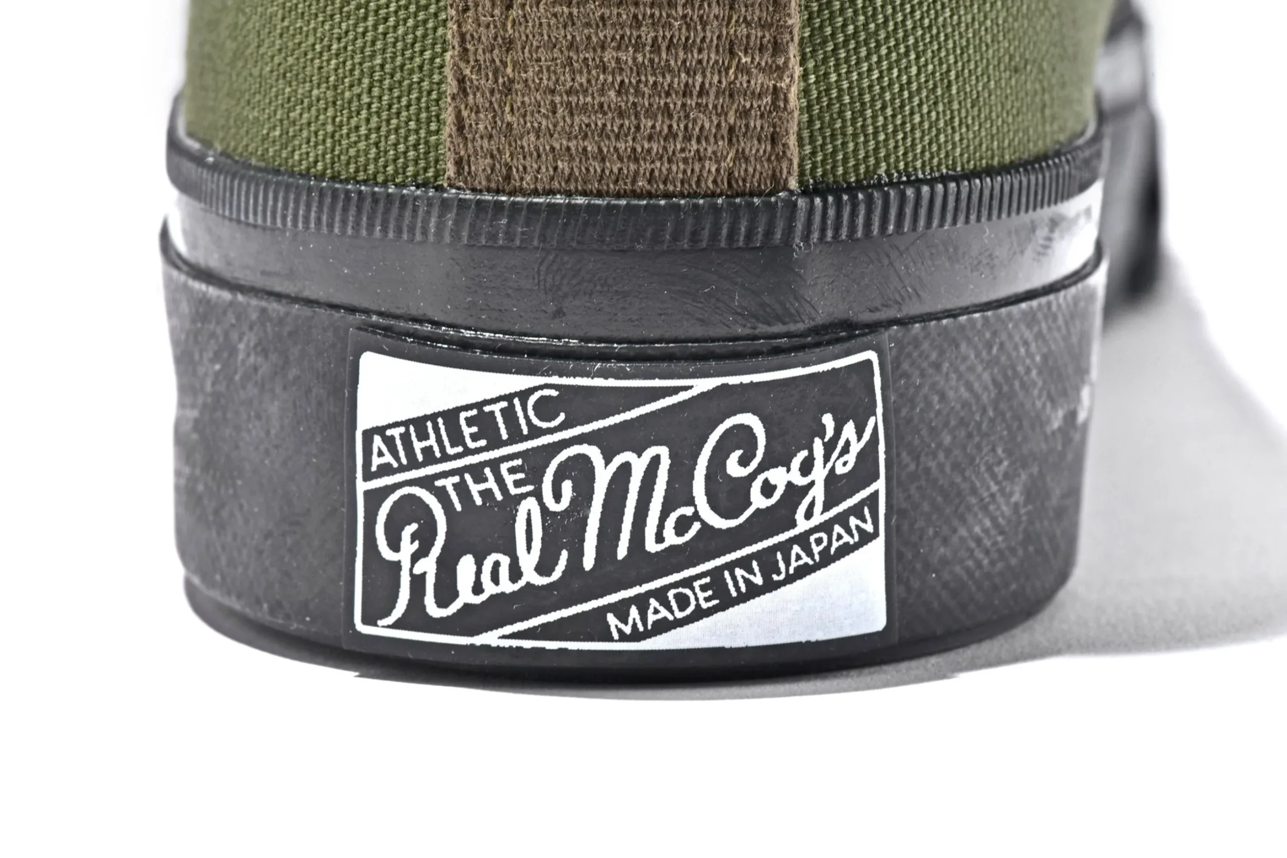 Footwear-The Real McCoy's Military Canvas Training Shoes 160 Olive