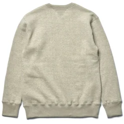 Sweatshirts-The Real McCoy's Military Print Sweatshirt / Red Ball Highway 013 Oatmeal