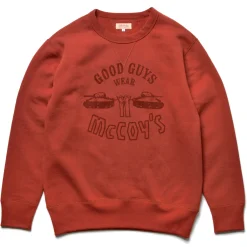 Sweatshirts-The Real McCoy's Military Print Sweatshirt / Good Guys Wear Mccoy'S 091 Cherry