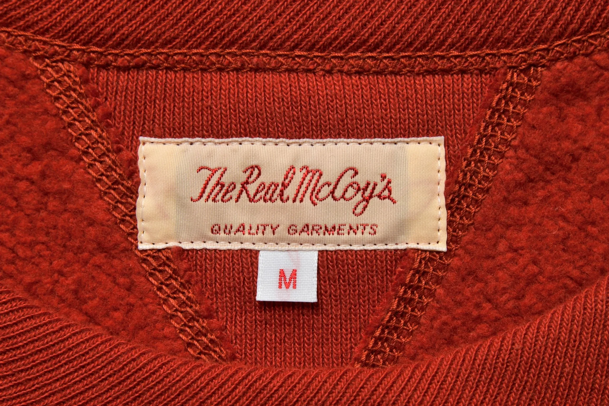 Sweatshirts-The Real McCoy's Military Print Sweatshirt / Good Guys Wear Mccoy'S 091 Cherry