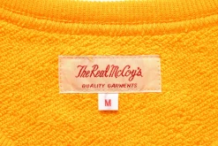Sweatshirts-The Real McCoy's Military S/S Sweatshirt / Usmc 060 Yellow