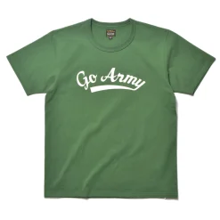 T-Shirts-The Real McCoy's Military Tee / Go Army 165 Shamrock