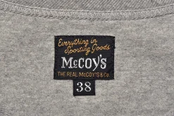 T-Shirts-The Real McCoy's Military Tee / Hargrave Military Academy 20 Gray