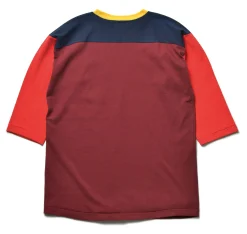 T-Shirts-Joe McCoy Multi-Tone Football Tee / 68 Tri-Color