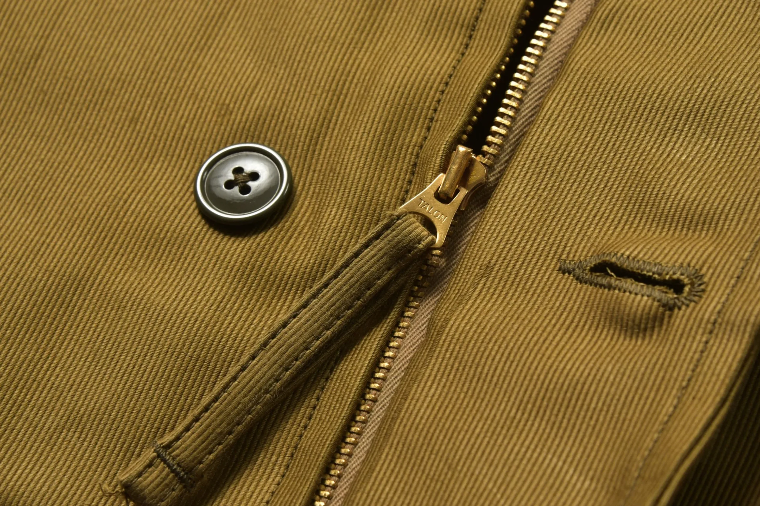 Military-The Real McCoy's N-1 Deck Jacket / Spl Khaki
