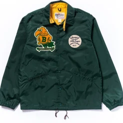Recreation-Joe McCoy Nylon Coach Jacket / Birdies Forest