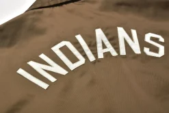 Recreation-Joe McCoy Nylon Coach Jacket / Indian 050 Brown