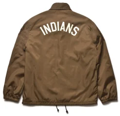 Recreation-Joe McCoy Nylon Coach Jacket / Indian 050 Brown