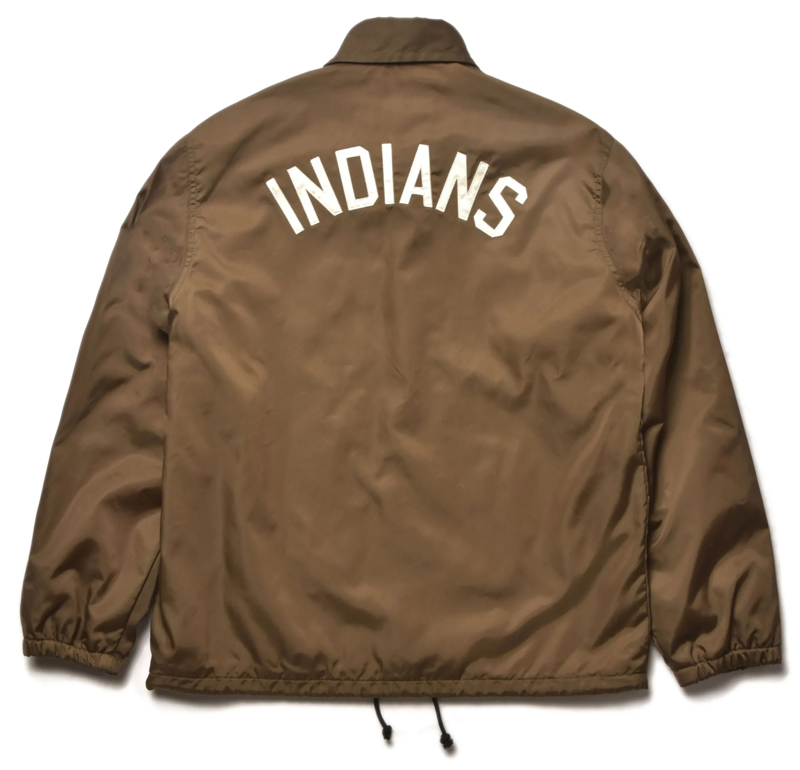 Recreation-Joe McCoy Nylon Coach Jacket / Indian 050 Brown