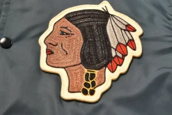 Recreation-Joe McCoy Nylon Coach Jacket / Indian 140 Navy