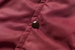Recreation-Joe McCoy Nylon Cotton Lined Coach Jacket Burgundy