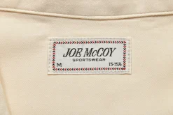Shirts-Joe McCoy Open Collar Rayon Shirt (Ss22) 012 Ecru
