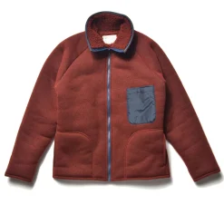 Recreation-Joe McCoy Outdoor Pile Cardigan Brick Red