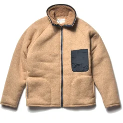 Recreation-Joe McCoy Outdoor Pile Cardigan Beige
