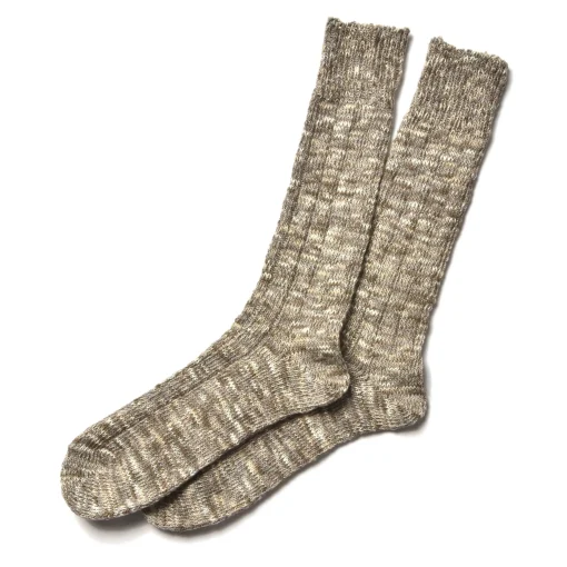Socks-Joe McCoy Outdoor Socks 'Camp' 043 O. Khaki