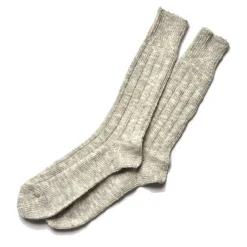 Socks-Joe McCoy Outdoor Socks 'Camp' 022 Snow Gray