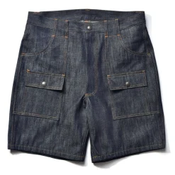 Shorts-Joe McCoy Outdoor Utility Shorts / Denim 141 Indigo