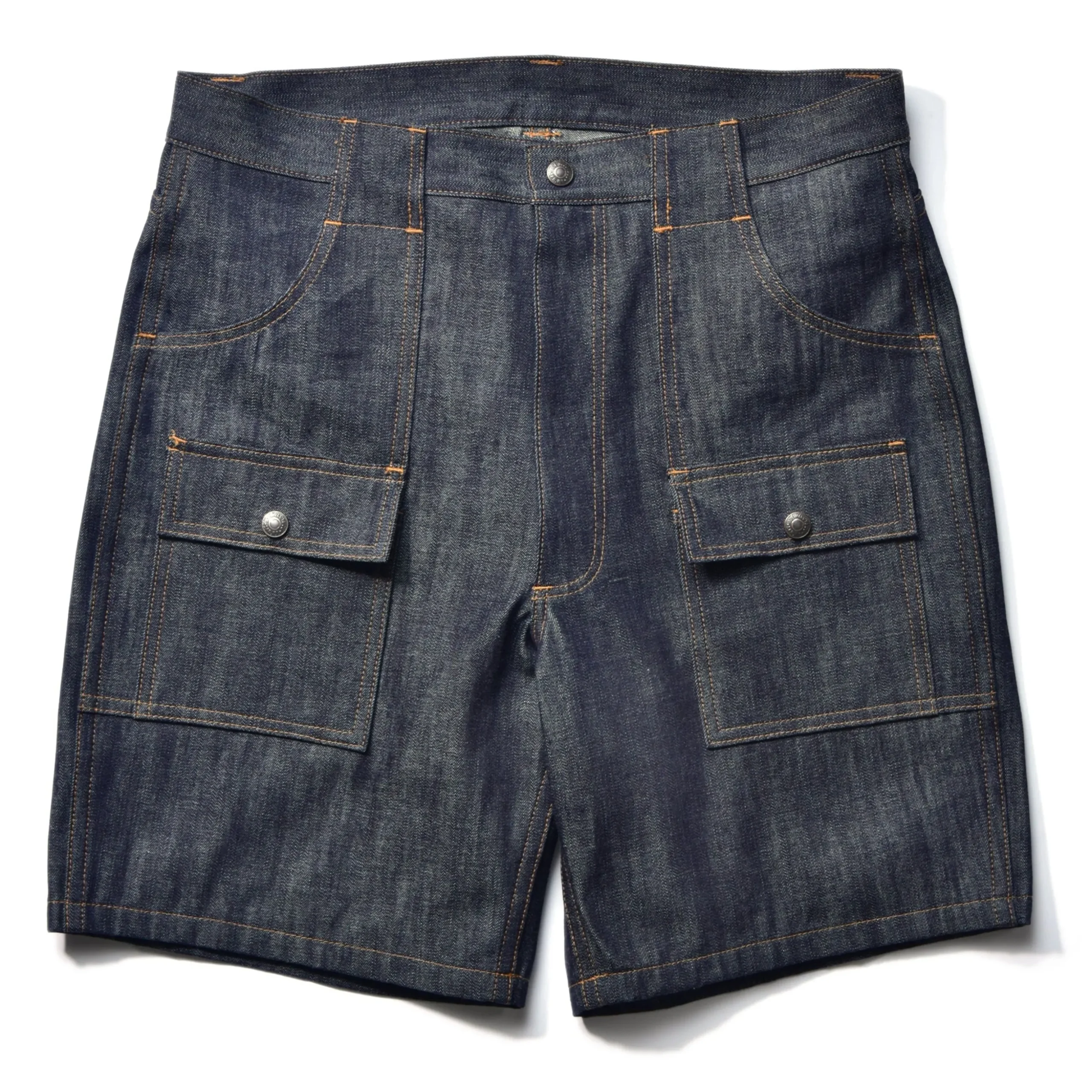 Shorts-Joe McCoy Outdoor Utility Shorts / Denim 141 Indigo