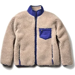 Recreation-Joe McCoy Outdoor Wool Pile Jacket Ecru