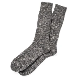 Socks-Joe McCoy Outdoor Wool Socks 'Camp' Charcoal