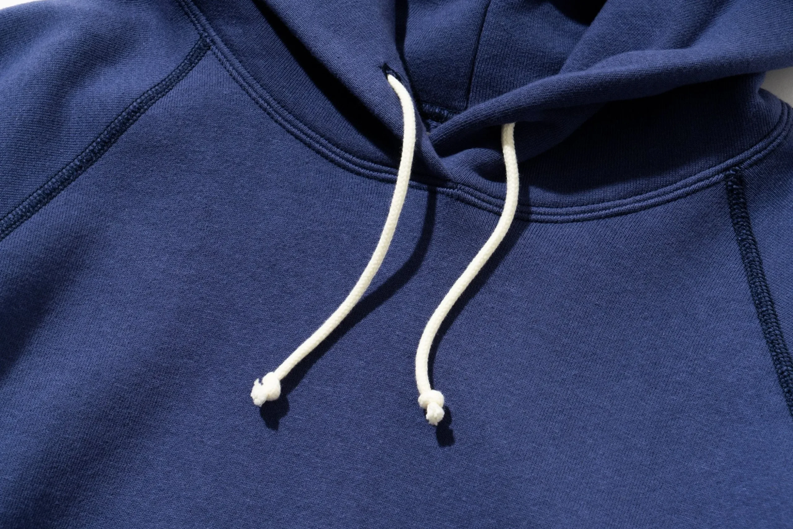Sweatshirts-Joe McCoy 9Oz. Loopwheel Parka 142 Mq Navy