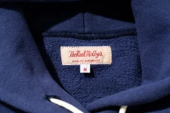 Sweatshirts-Joe McCoy 9Oz. Loopwheel Parka 142 Mq Navy