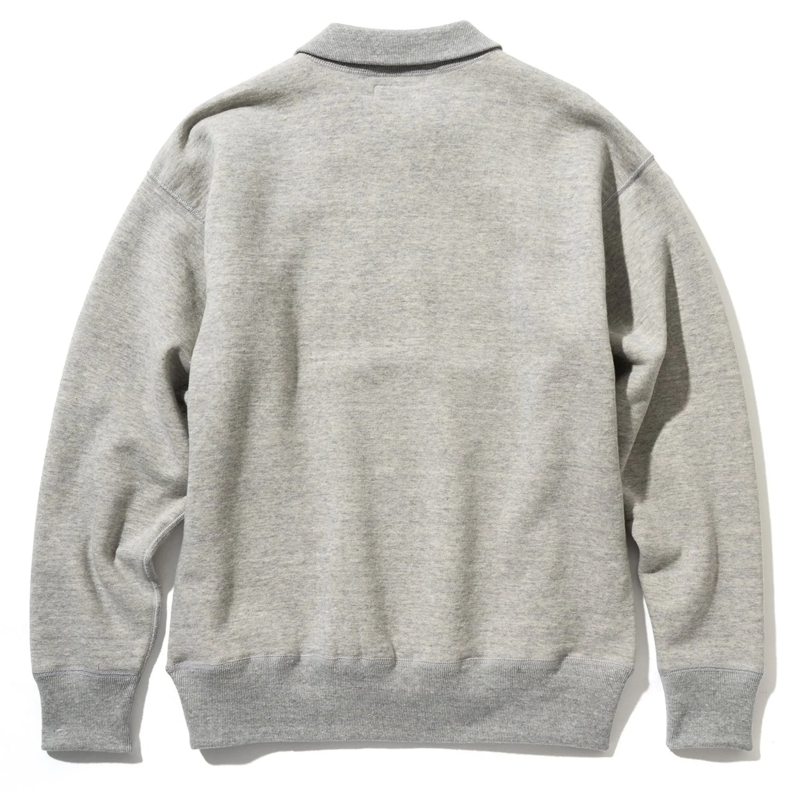Sweatshirts-Joe McCoy 9Oz. Loopwheel Quarter-Zip Sweatshirt 028 Ash Grey