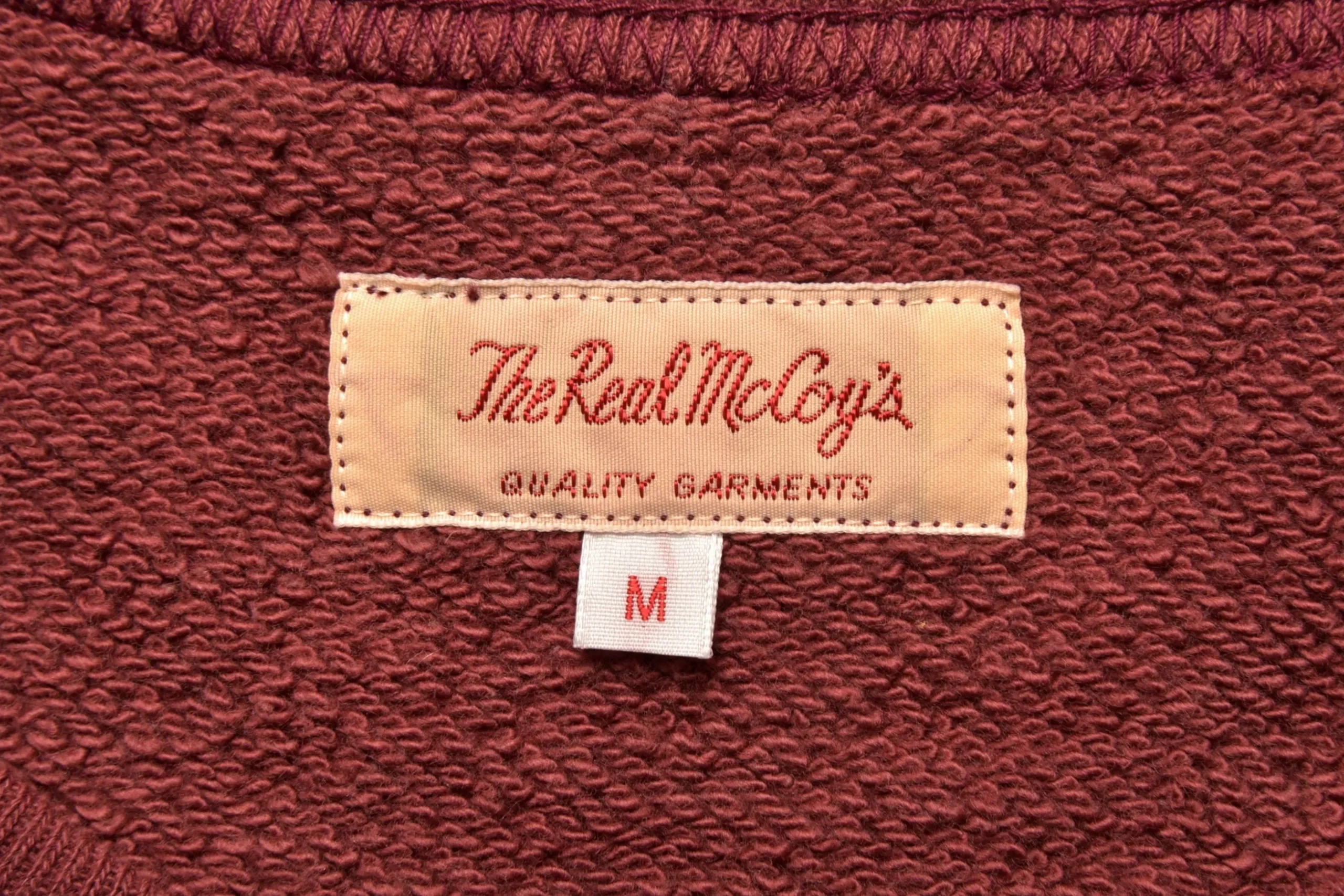 Sweatshirts-Joe McCoy 9Oz. Loopwheel Raglan Sleeve Sweatshirt 102 Maroon