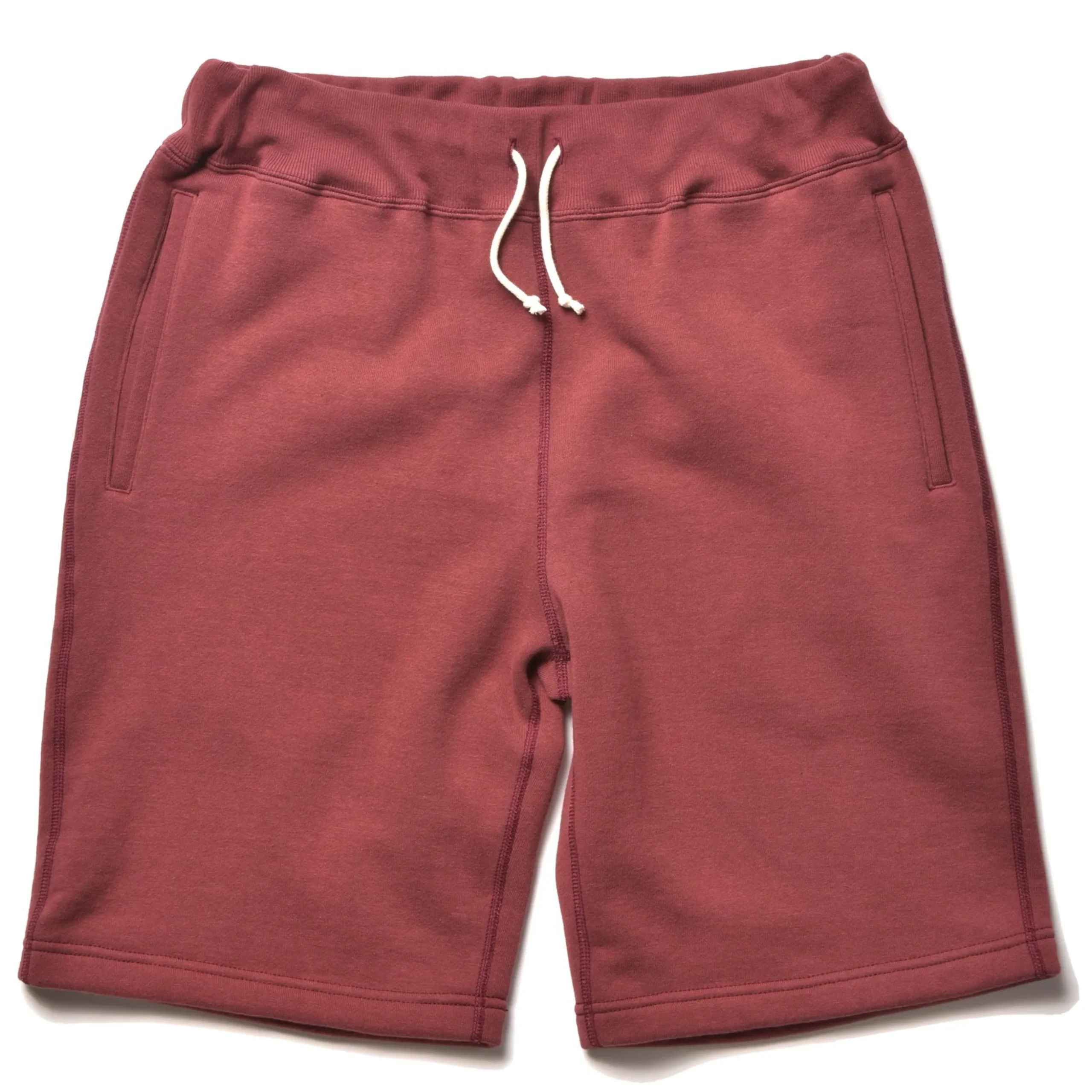 Shorts-Joe McCoy 9Oz. Loopwheel Sweatshorts 102 Maroon