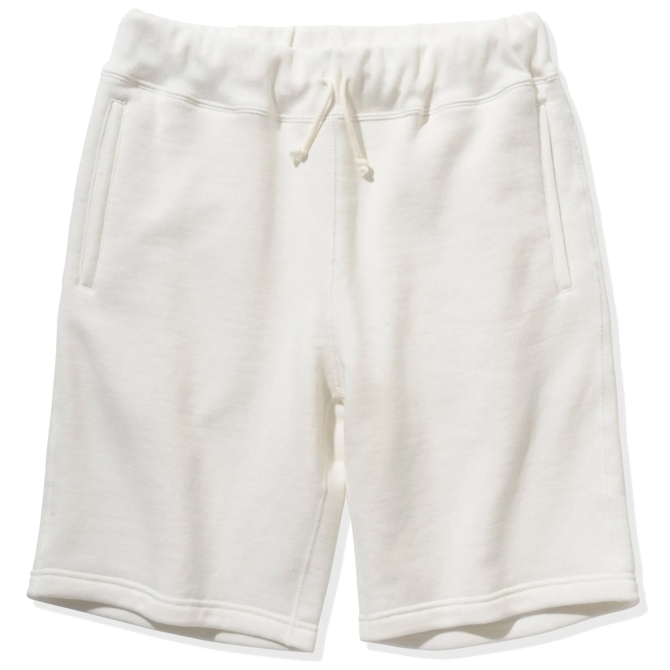 Shorts-Joe McCoy 9Oz. Loopwheel Sweatshorts 011 Milk