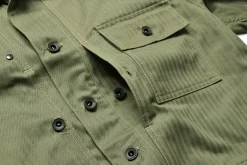 Military-The Real McCoy's P-44 Utility Coat 154 Sage Green