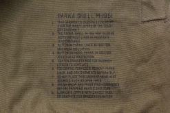 Military-The Real McCoy's Parka-Shell, M-1951 (Model 220) 150 Olive