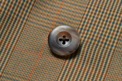 Recreation-Joe McCoy Plaid-Check Rain Weather Coat Brown