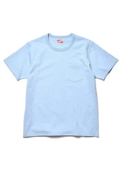T-Shirts-Joe McCoy Pocket Tee 110 Saxe
