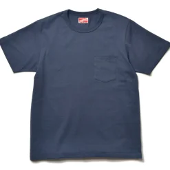 T-Shirts-Joe McCoy Pocket Tee 126 Marine Blue