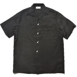 Shirts-Joe McCoy Rayon Bowling Shirt 030 Black