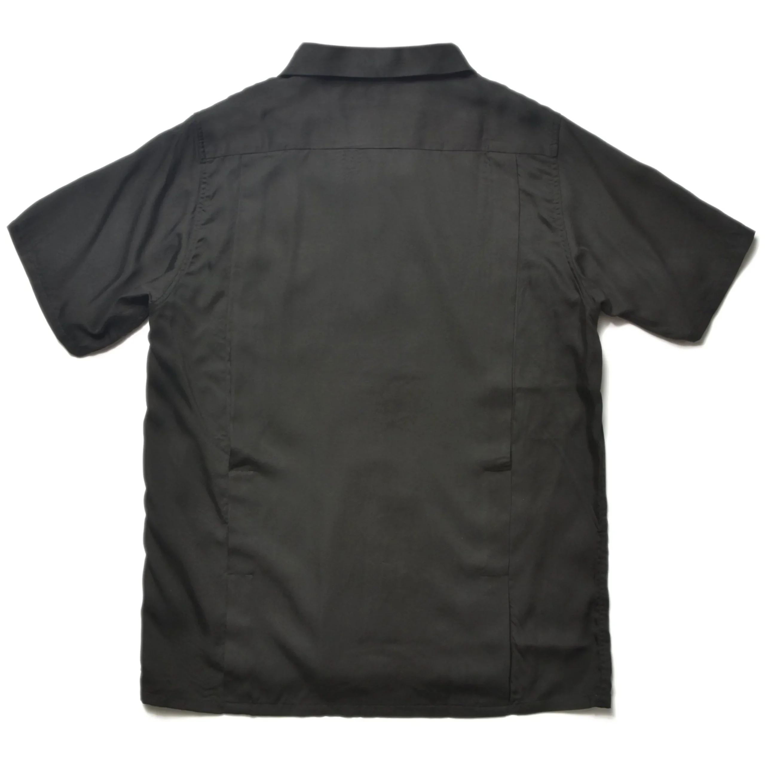 Shirts-Joe McCoy Rayon Bowling Shirt 030 Black