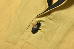 Shirts-Joe McCoy Rayon Bowling Shirt 060 Yellow